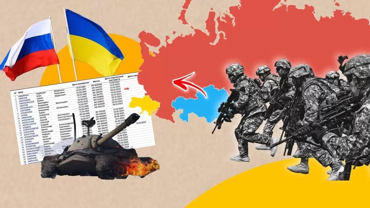 Пророссийский блогер, энергетик из Алматы: кого узнали из списка наемников, воюющих за Россию