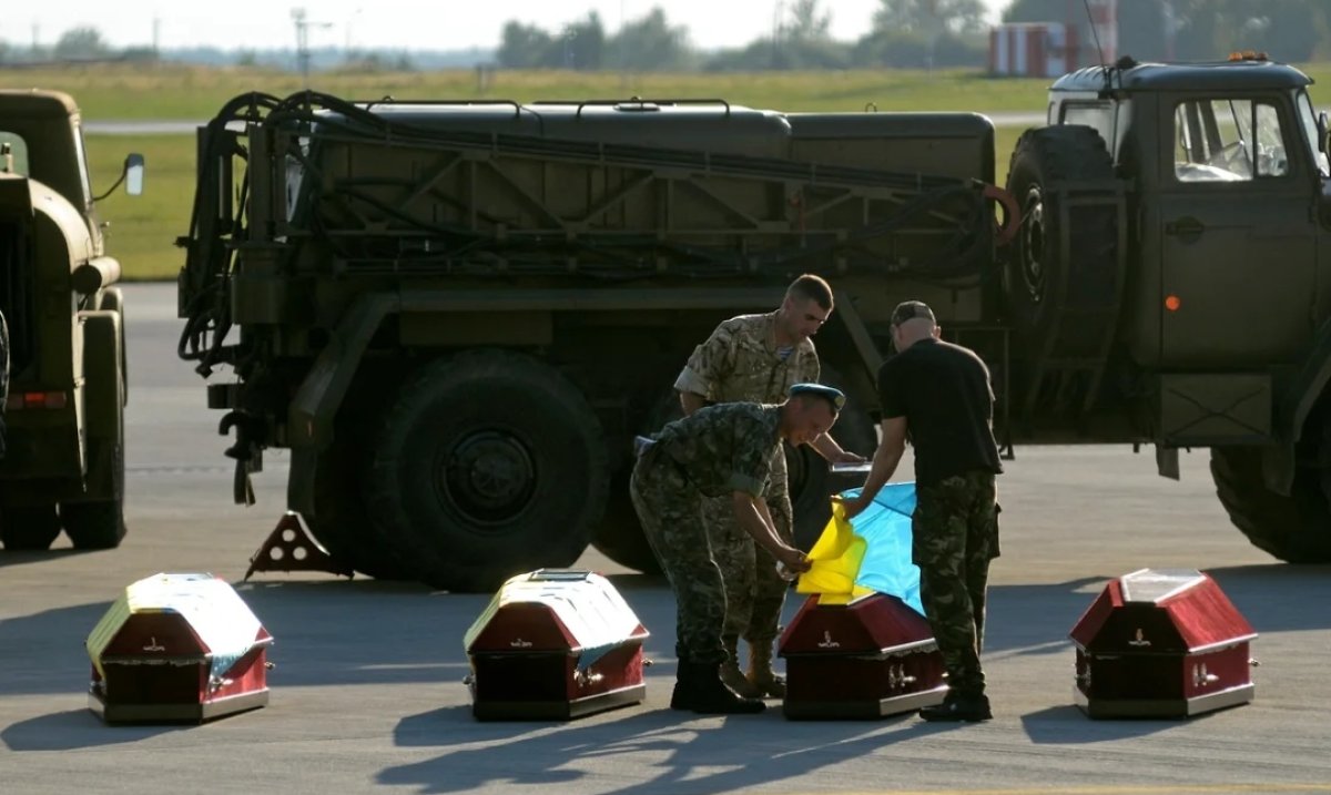 Россия и Украина обменялись телами погибших военных