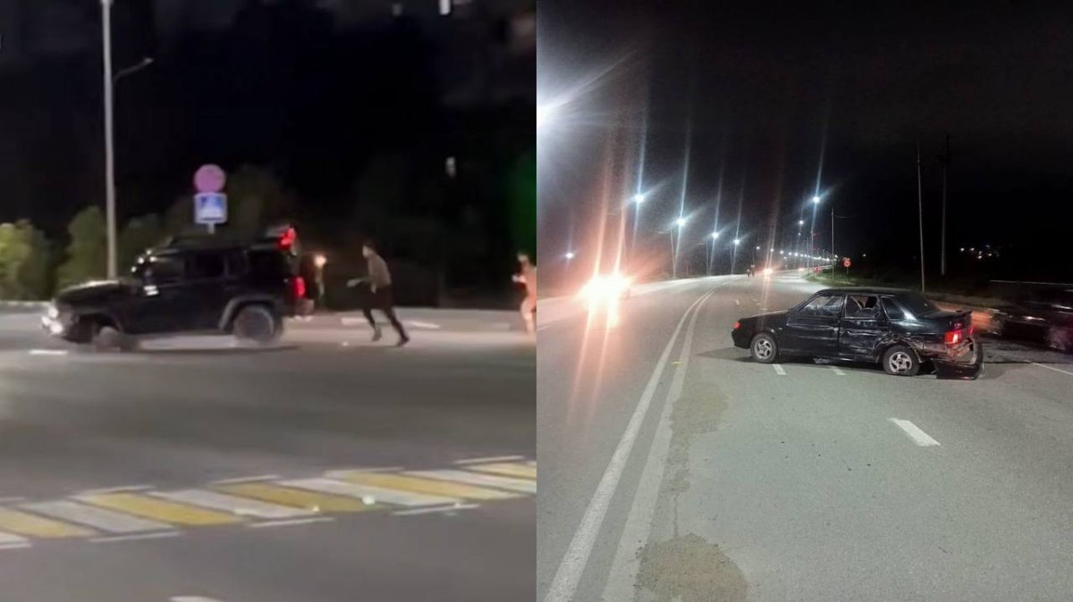 Машина петляла по дороге как в GTA: пьяного водителя задержали в Костанае