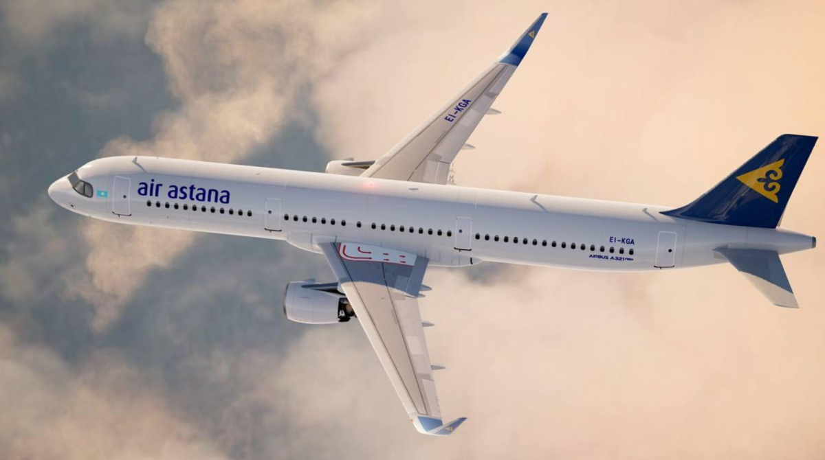 Самолет Air Astana вернулся в Алматы из-за технической неисправности