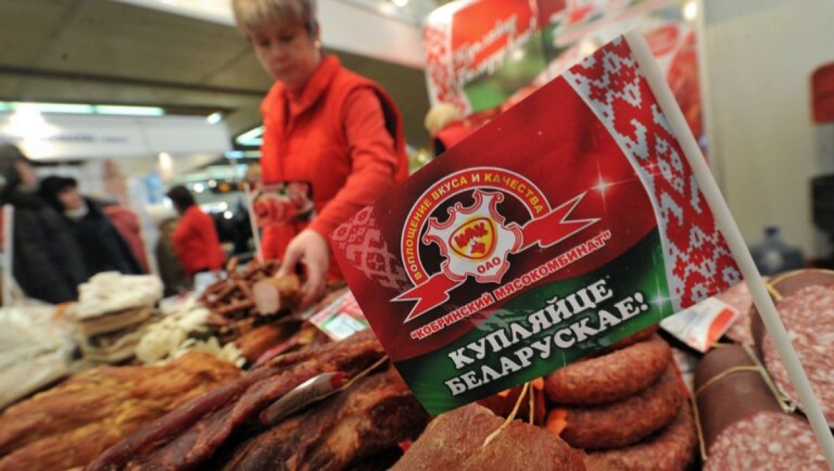Белорусские продукты питания захватили рынок Казахстана