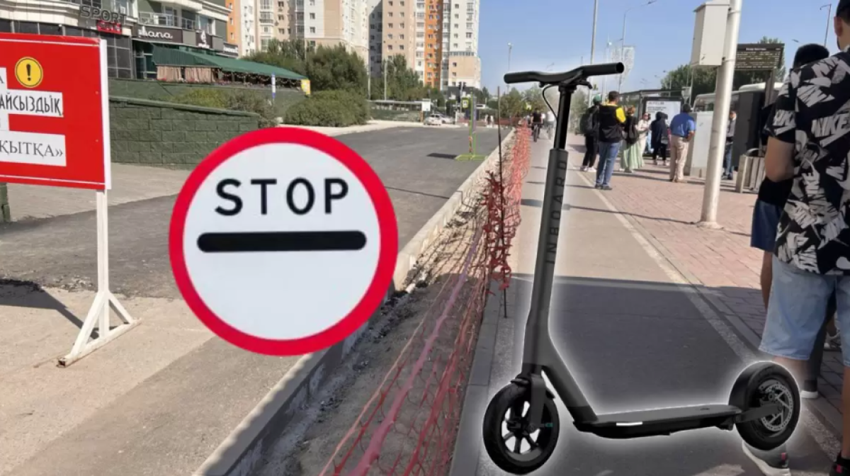 Число аварий с электросамокатами резко выросло в Казахстане