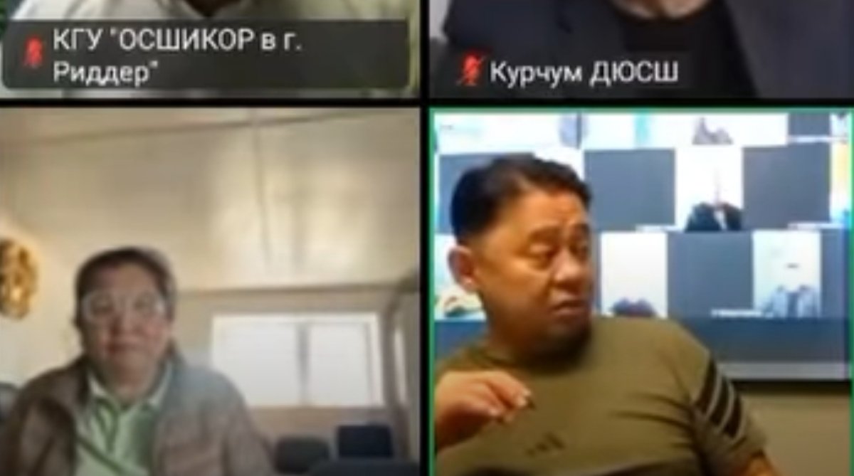 Грубость и мат чиновника: видео с совещания в акимате вызвало скандал