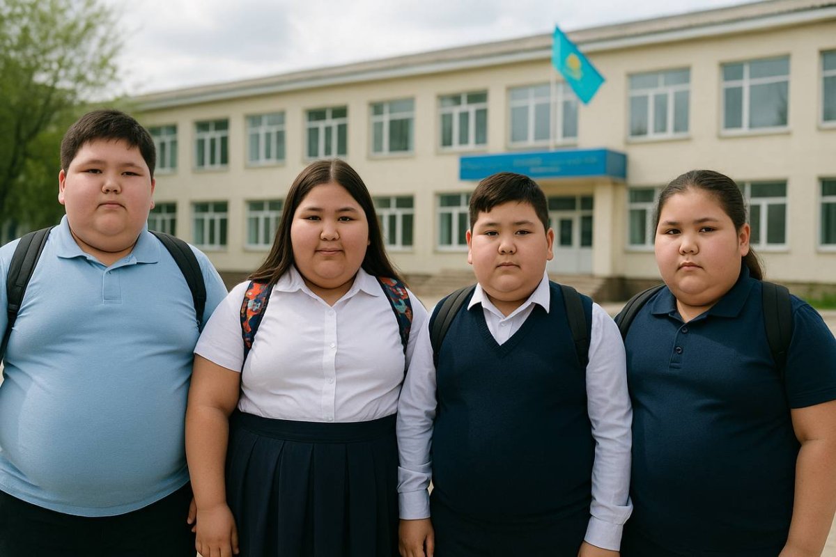 Каждый пятый ребёнок страдает от ожирения в Казахстане
