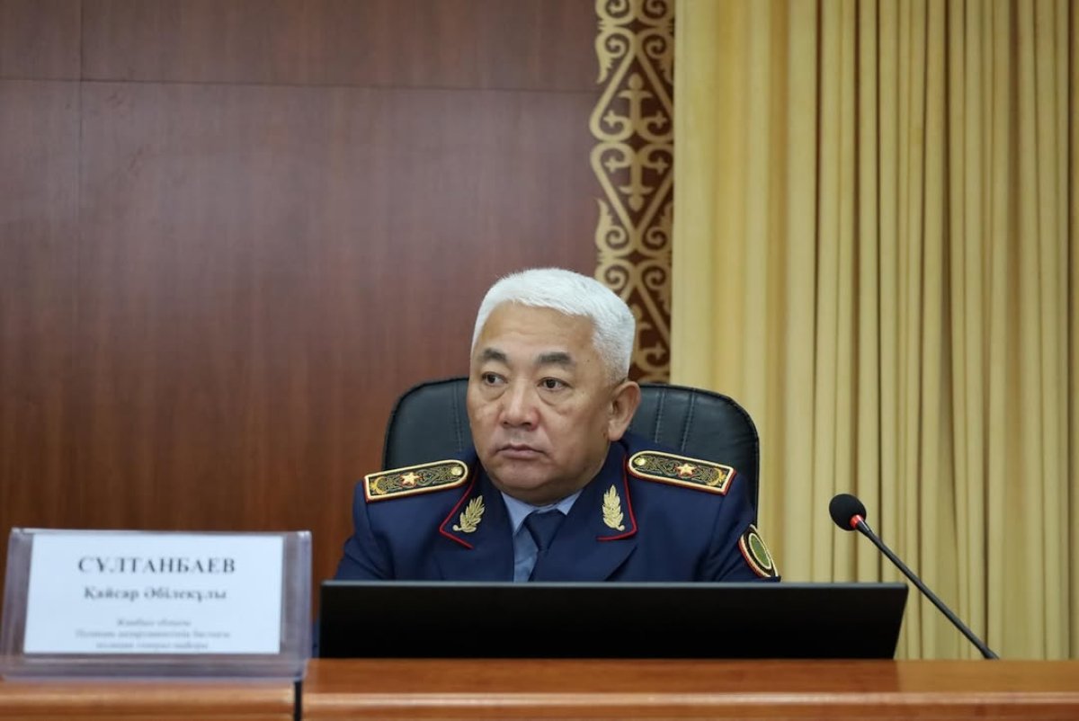 Новый глава полиции назначен в Жамбылской области после громких арестов