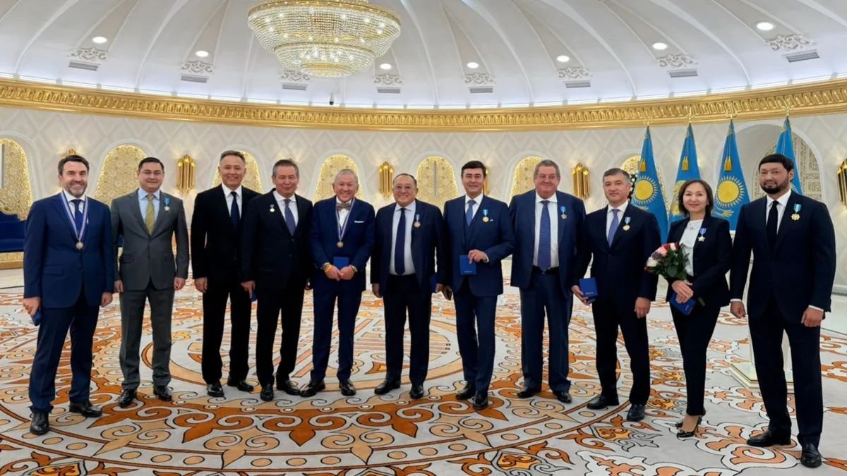 Известные бизнесмены получили награды от президента Казахстана