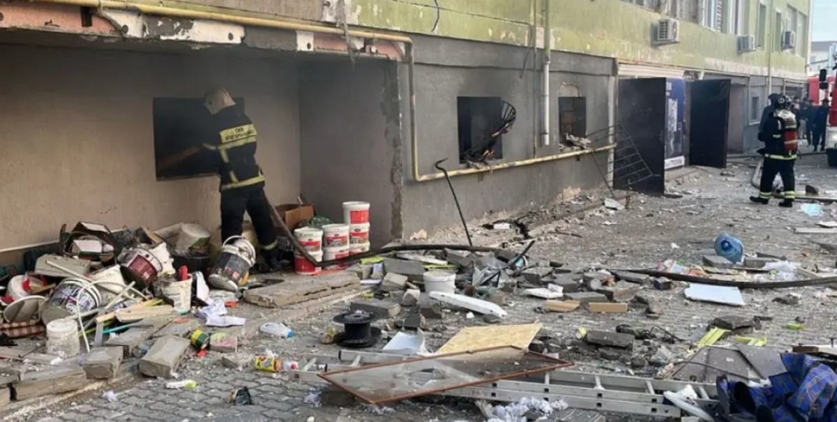 Взрыв газа произошел в подвале ЖК в Актау: пострадали трое детей