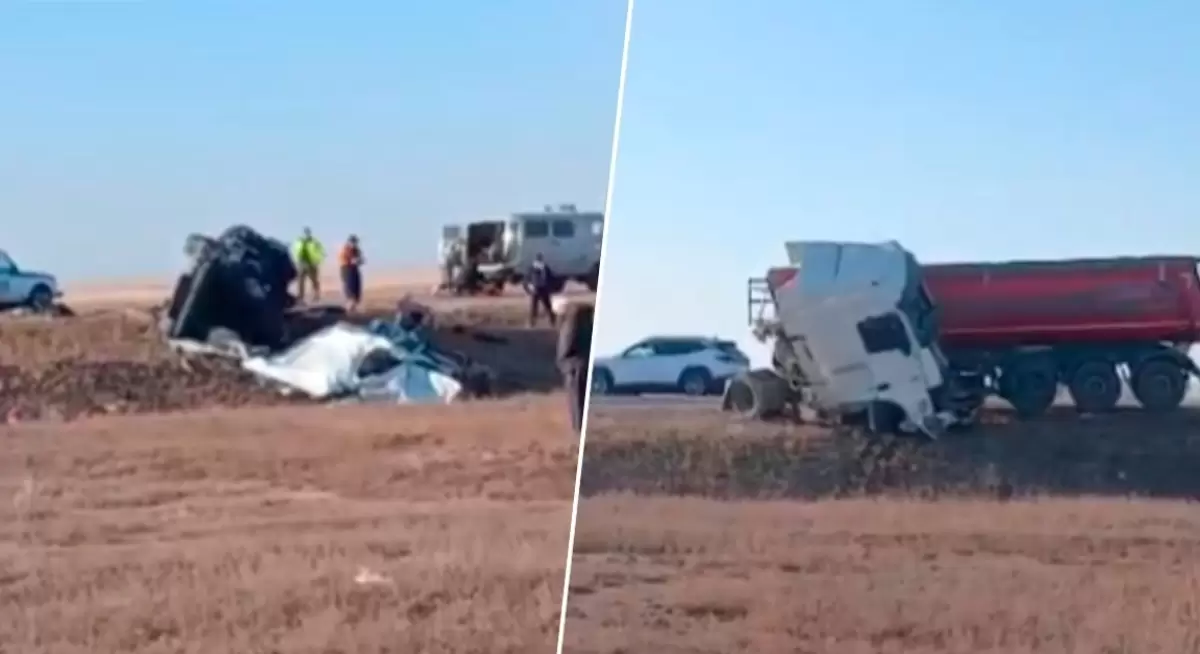 С 12 погибшими в страшной аварии простились в Актюбинской области