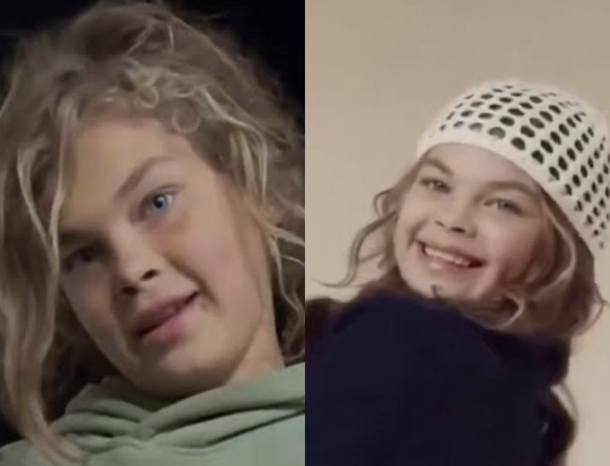 В России бездомная 9-летняя девочка из Узбекистана стала моделью