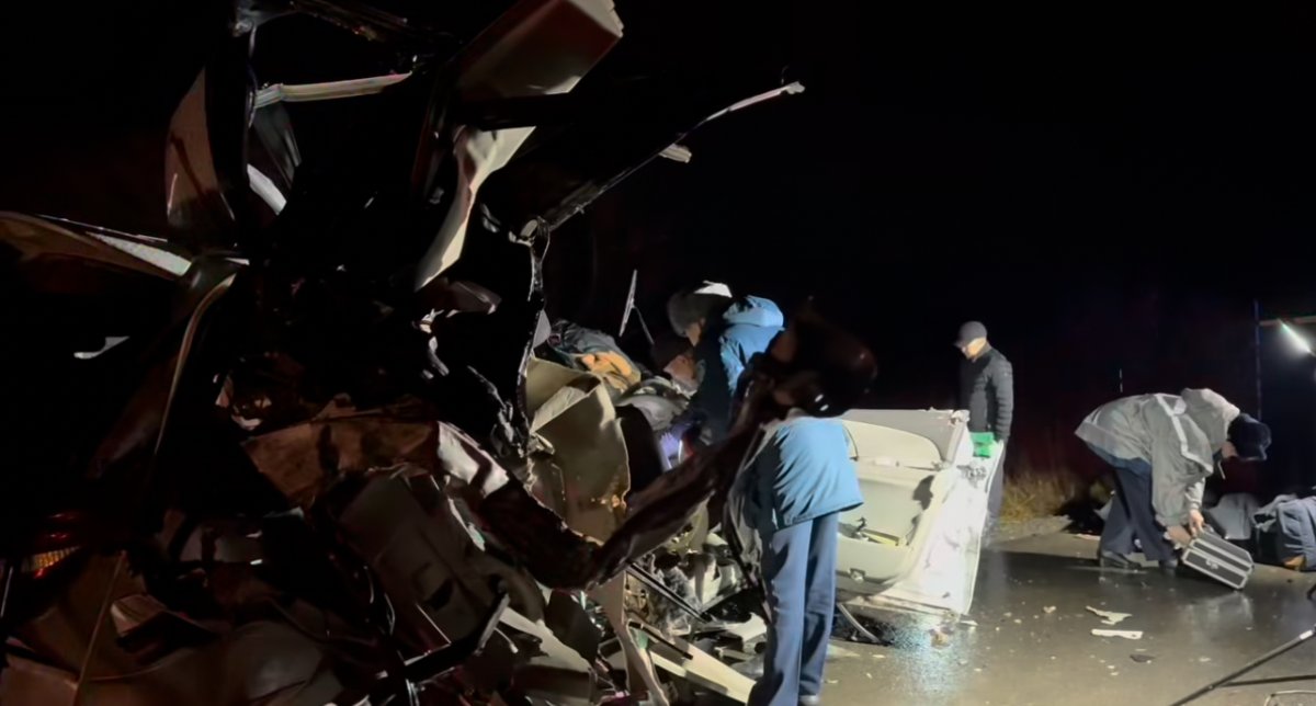 Смертельное ДТП произошло в ВКО: пять человек погибли