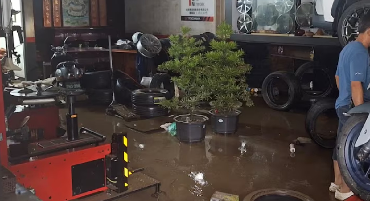 Тайфун «Фунг-вонг» вызвал наводнения на Тайване, эвакуированы тысячи людей