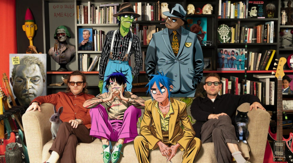 Gorillaz впервые выступят в Казахстане