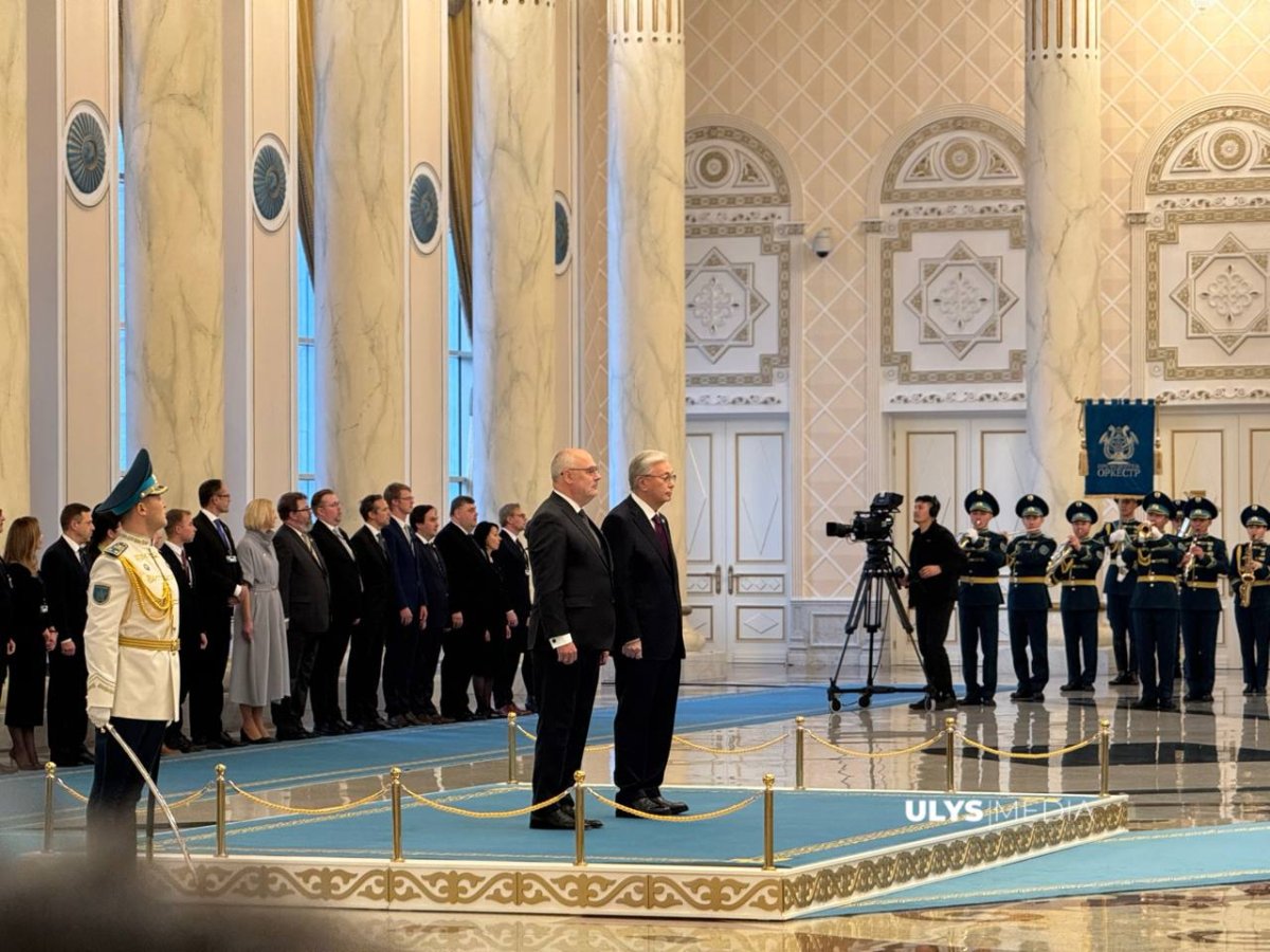 Президент Эстонии приехал в Акорду вместе с супругой