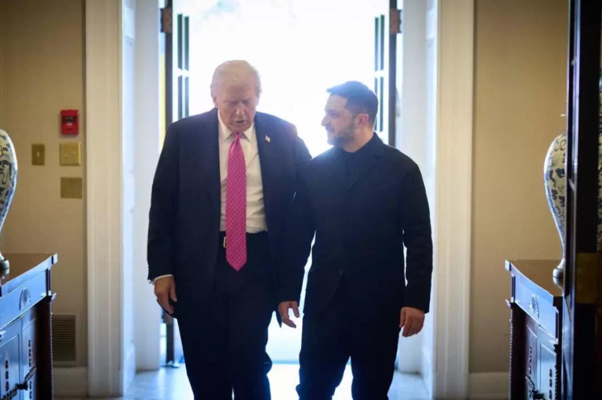 Война в Украине: Зеленскому передали «мирный план Трампа»