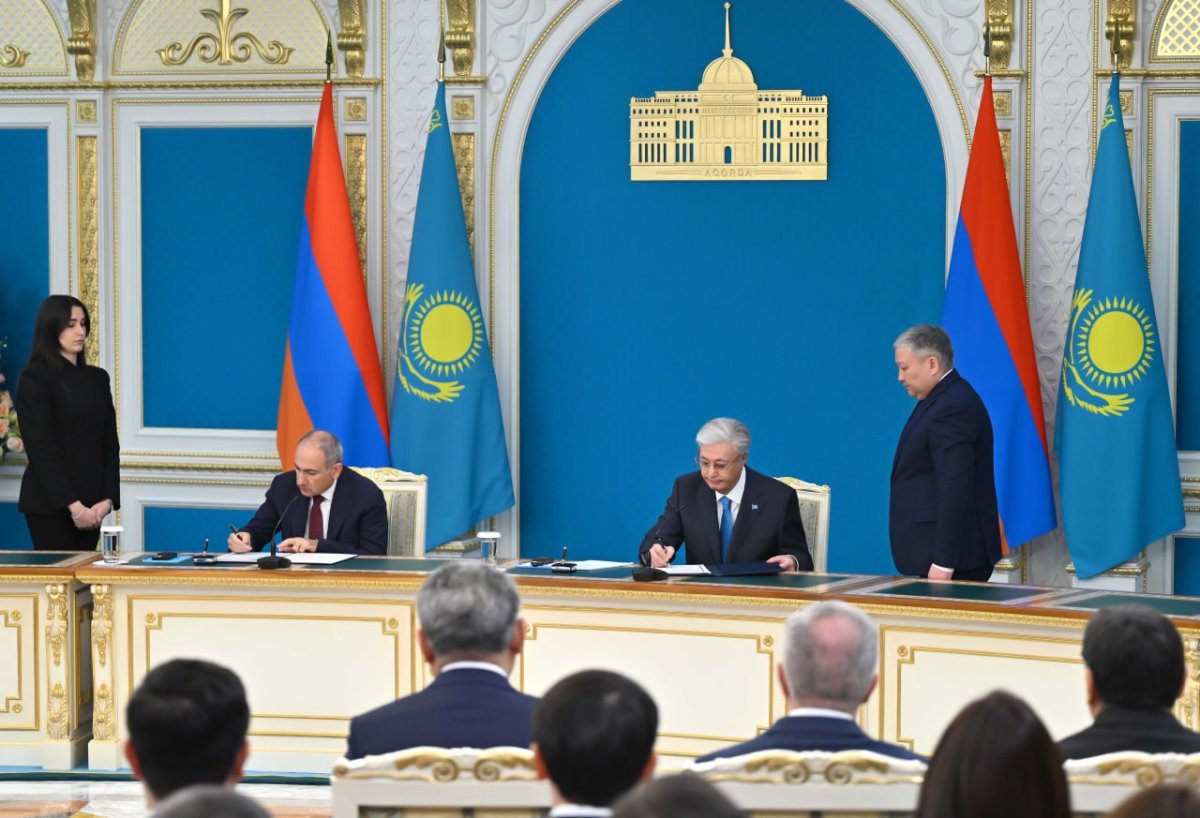 Какие документы и соглашения подписали Казахстан и Армения