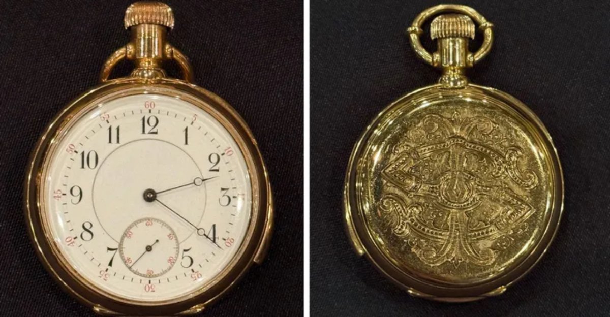 Золотые часы с «Титаника» продали на аукционе за рекордные $2,33 млн