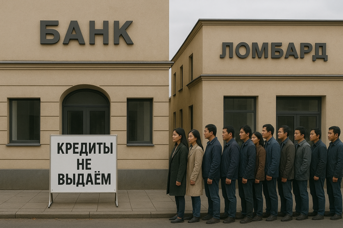 Казахстанцы сменили банки на ломбарды из-за экономической политики властей