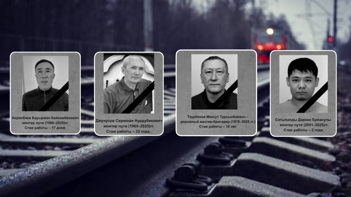 Трагедия на железной дороге: что известно о погибших рабочих КТЖ
