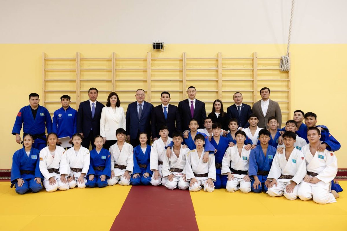 Дзюдо в школах Казахстана: первый специализированный зал открыт в Астане