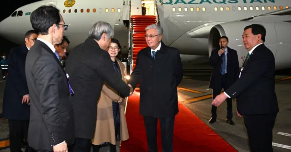 Касым-Жомарт Токаев прибыл с официальным визитом в Японию