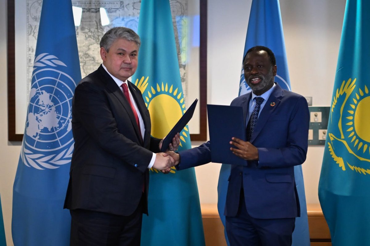 Казахстан и Университет ООН подписали важный документ