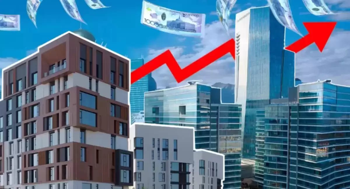 Почти на 20% взлетели цены на новостройки в Алматы и Павлодаре