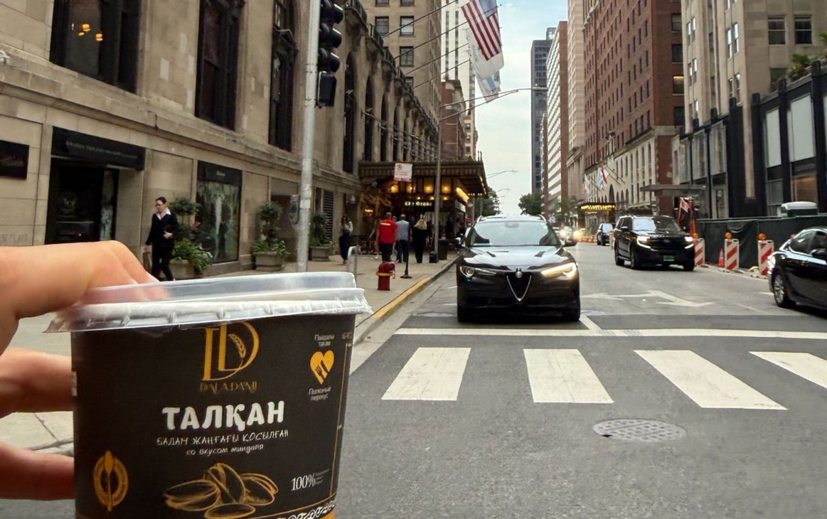 Казахский талқан завоевывает популярность в США