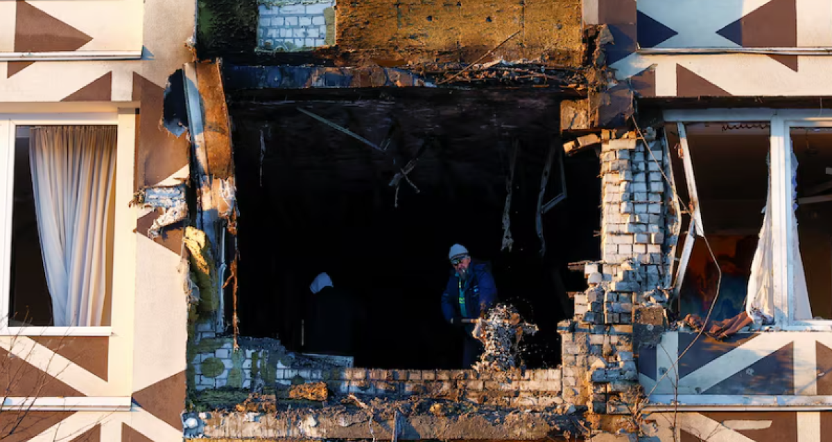 Украина заявила о первых в 2026 году жертвах среди мирного населения после атаки по Киеву