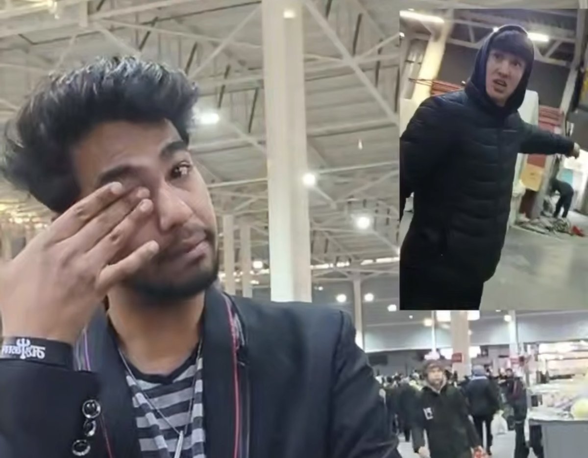 В Шымкенте охранники рынка напали на студента из Индии