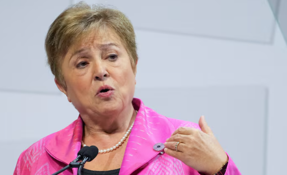 Глава МВФ прибыла в Киев с первым визитом с 2023 года