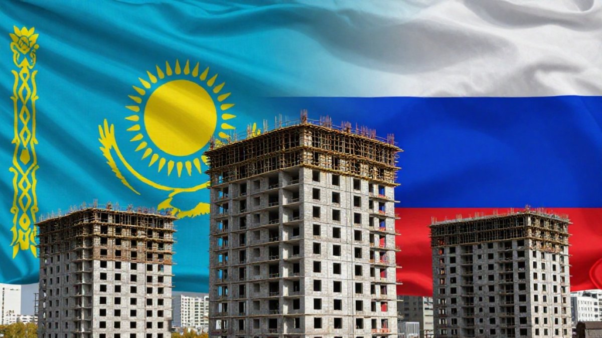 Казахстан обогнал Россию в 5,5 раза в строительной сфере