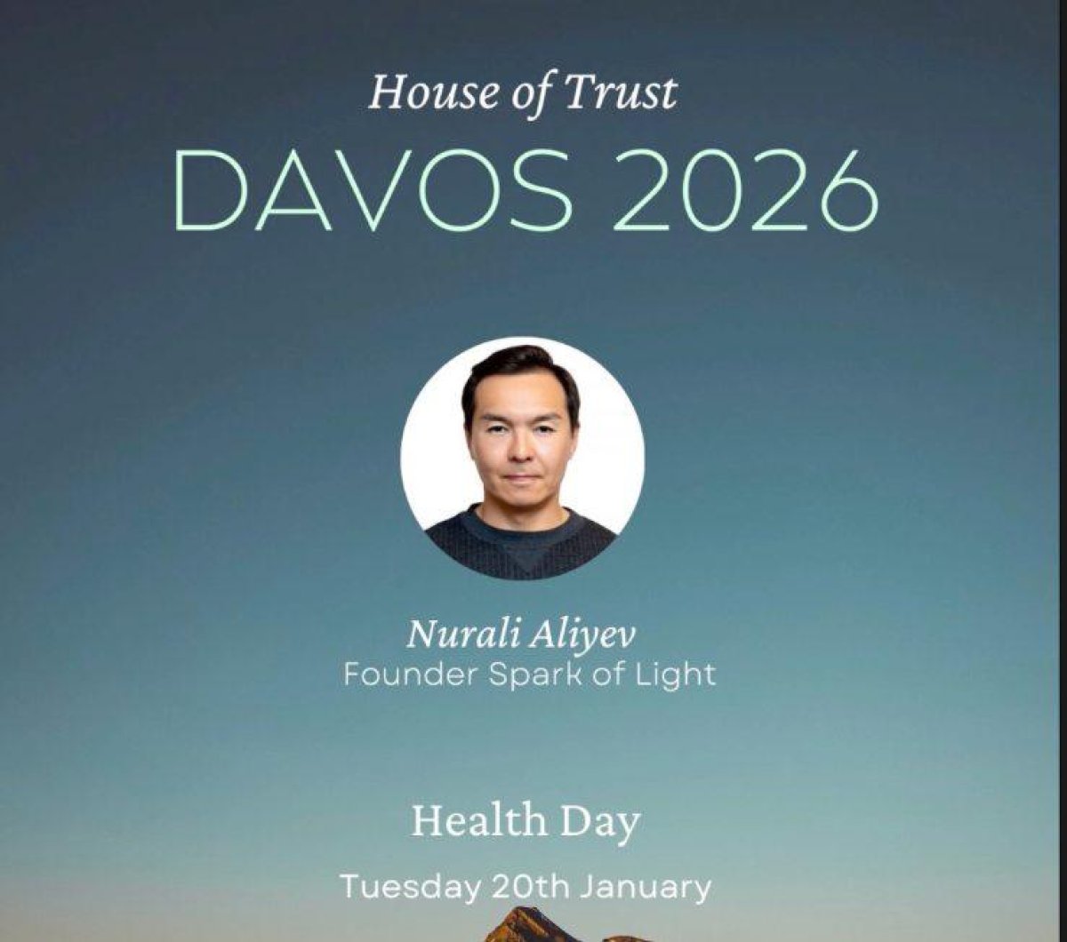 От госслужбы к мантрам: внук Назарбаева прочитал в Давосе лекцию о духовности