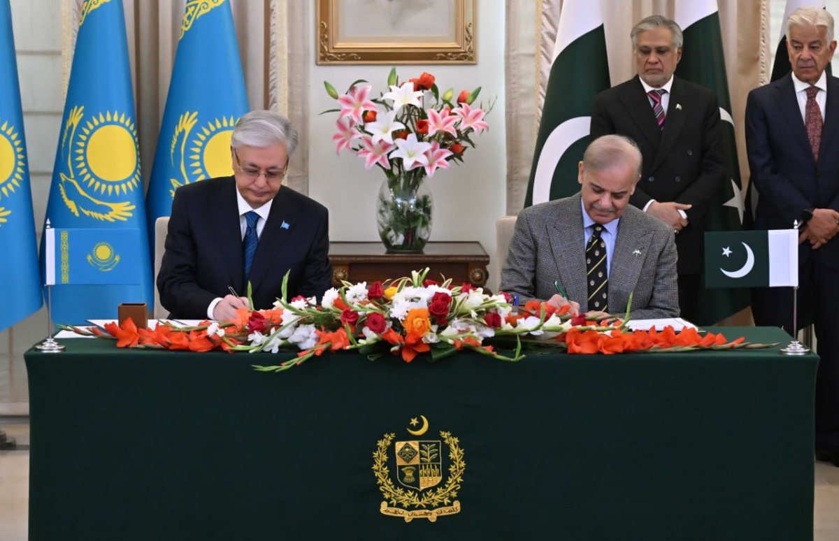 Какие документы подписали Казахстан и Пакистан