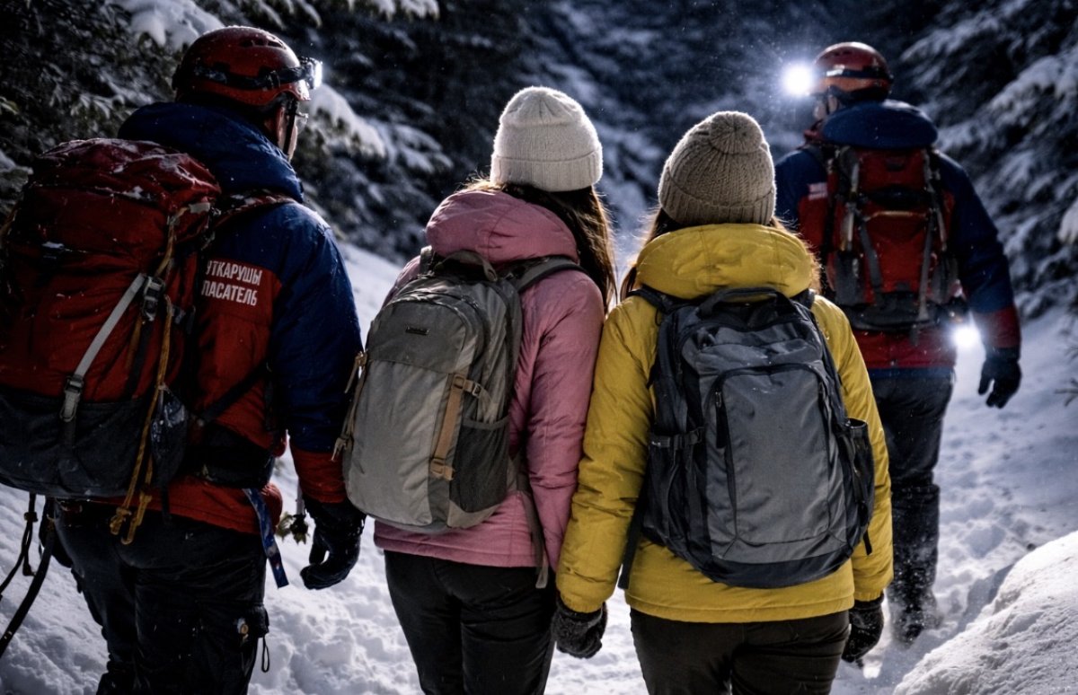 Туристки заблудились в горах Алматы
