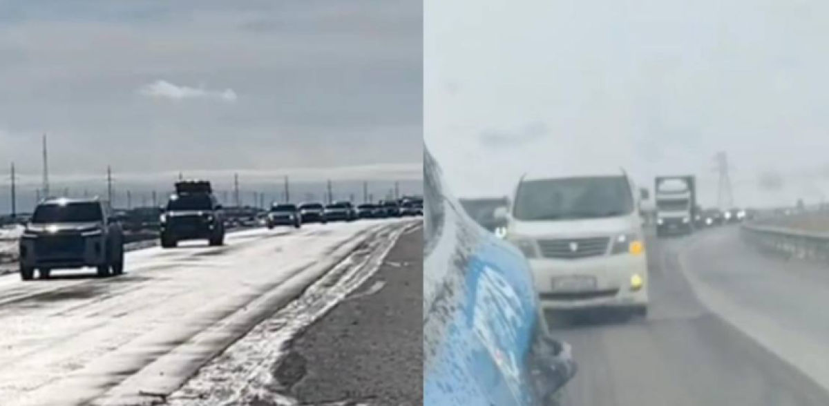 Больше 1600 авто сопровождает полиция на трассе в Карагандинской области