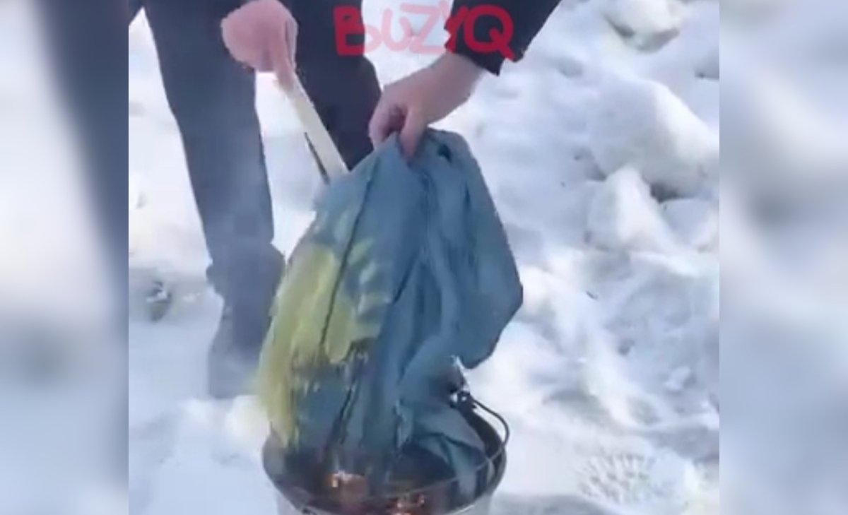 Педагоги сожгли флаг и разбили герб Казахстана: как оправдались чиновники