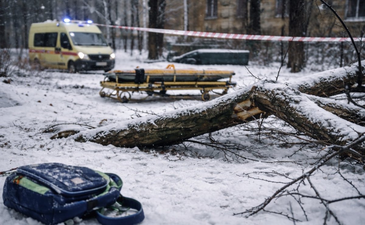 В Шымкенте школьника насмерть придавила ветка дерева