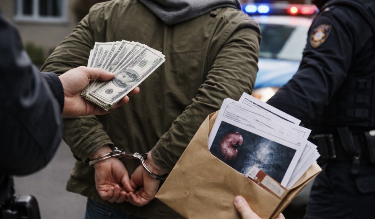 Казахстанец пытался продать почку за 25 тысяч долларов