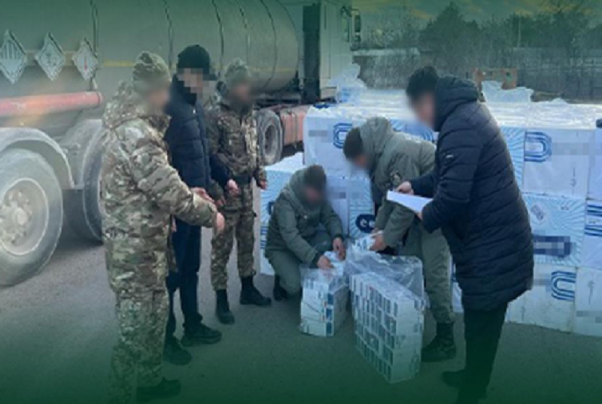 Контрабандные сигареты на 60 млн тенге пытались провезти в Казахстан