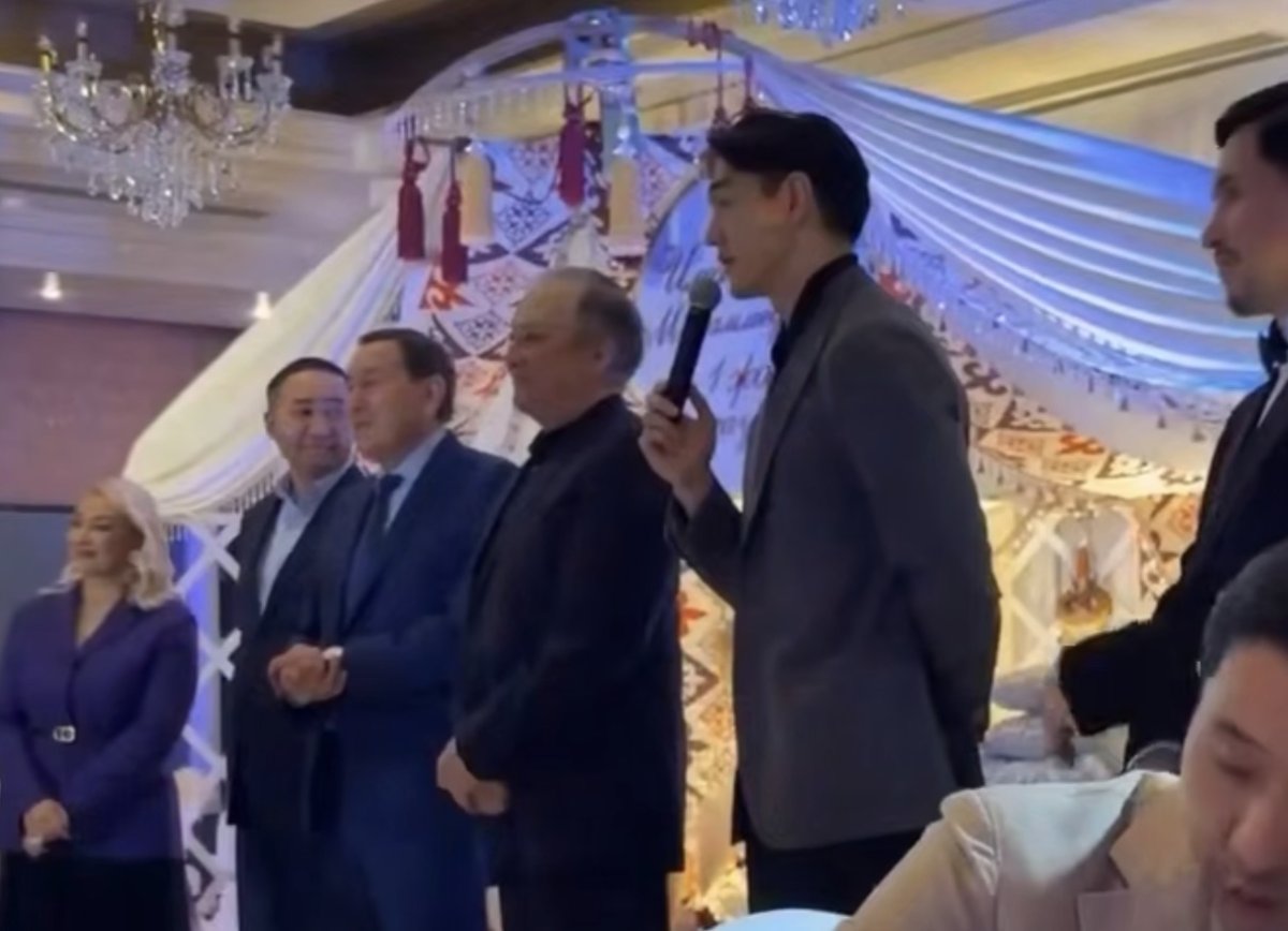 Нурлан Сабуров засветился на тое в Астане: на празднике были и влиятельные гости