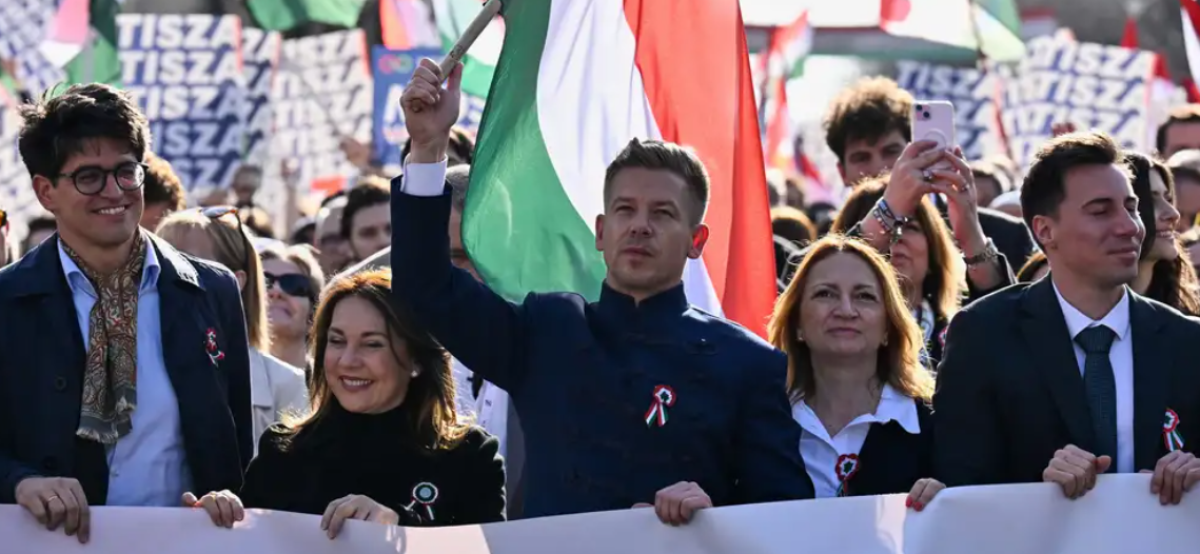 Массовые митинги прошли в Будапеште перед выборами