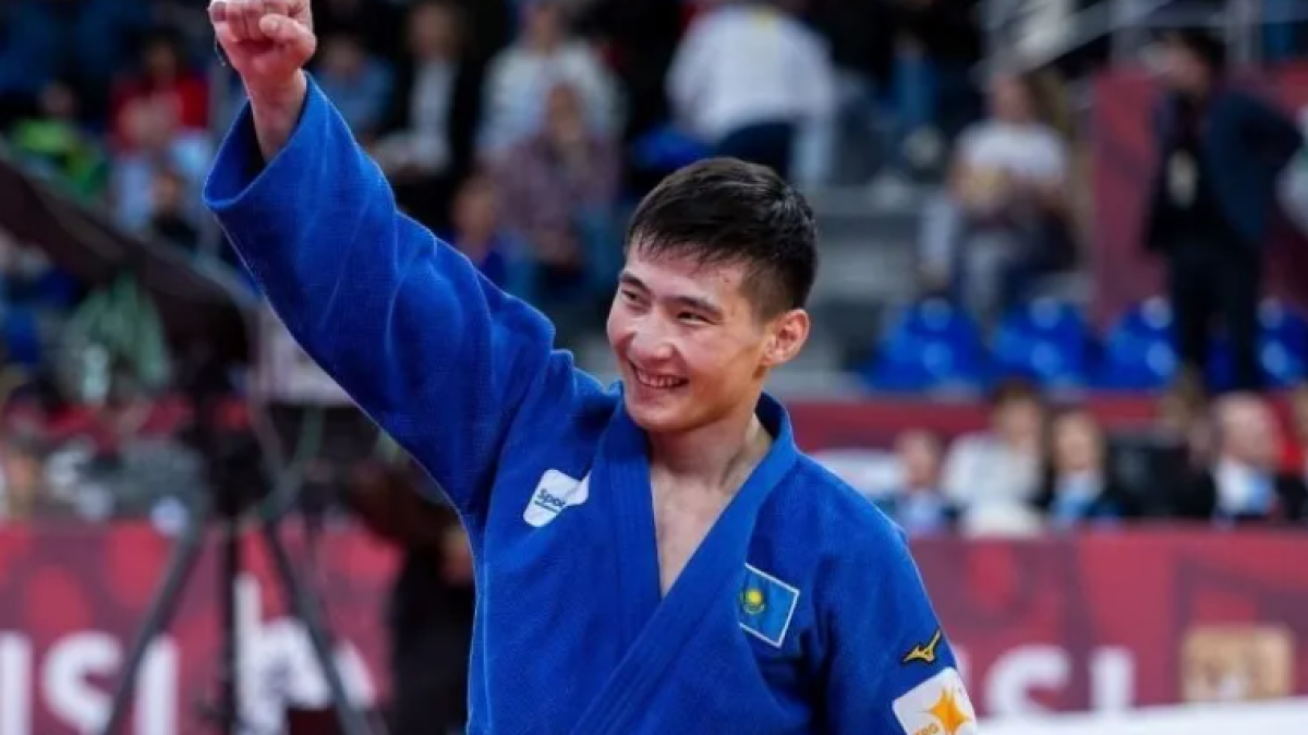Казахстанский дзюдоист взял золото Grand Slam в Тбилиси
