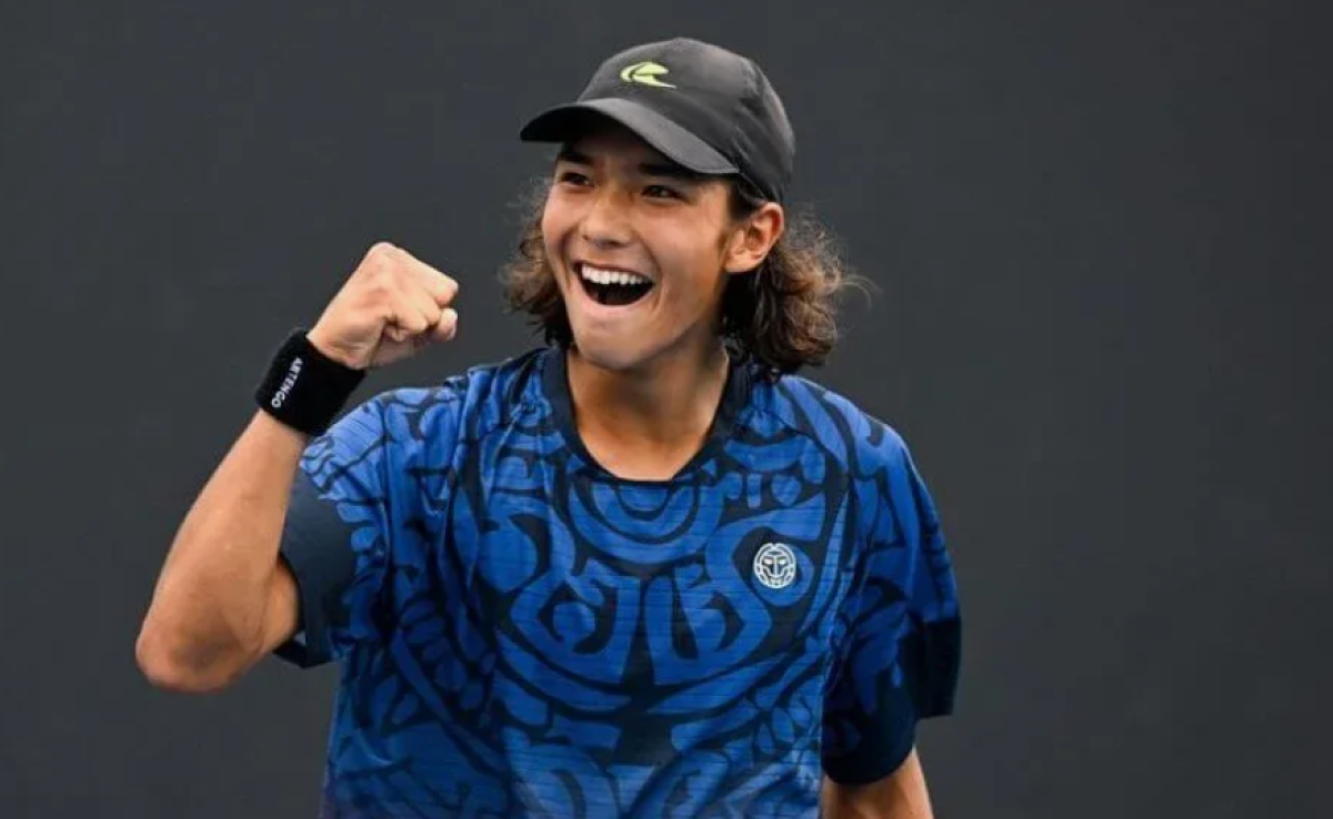 Юный теннисист Казахстана пробился в финал в Тунисе