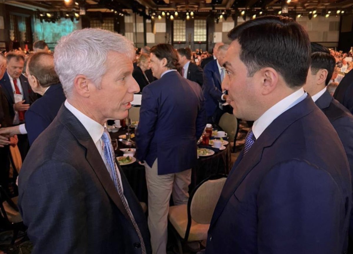 Нефть, инвестиции и маршруты: министры Казахстана и США встретились в Хьюстоне