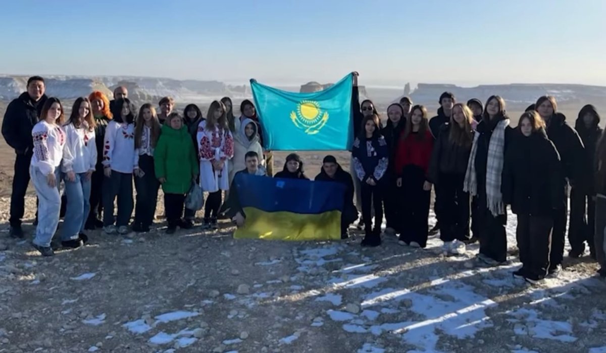 Украинцы поблагодарили Казахстан за помощь детям