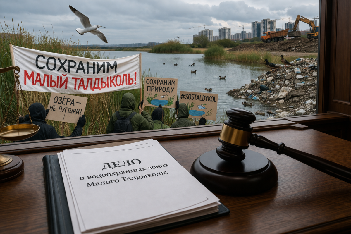 Природа снова уступила застройке: чем закончился суд вокруг Малого Талдыколя в Астане
