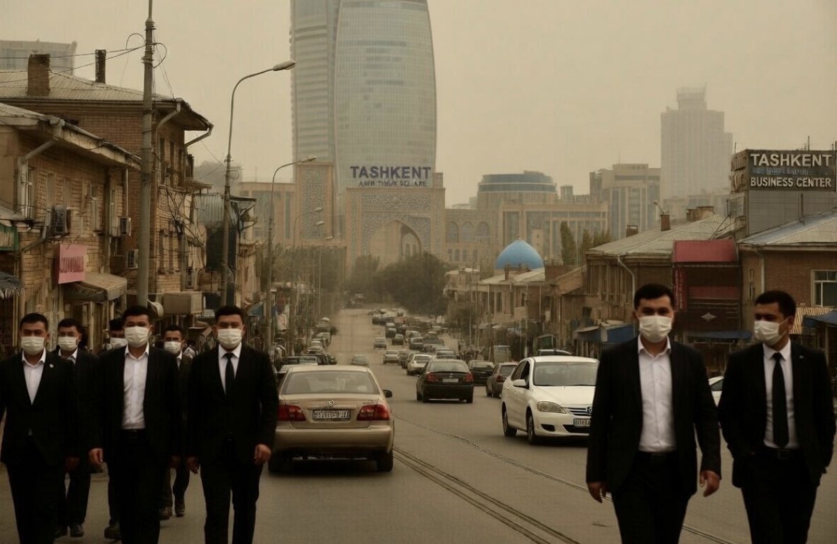 В Узбекистане разрешат не выходить на работу из-за смога