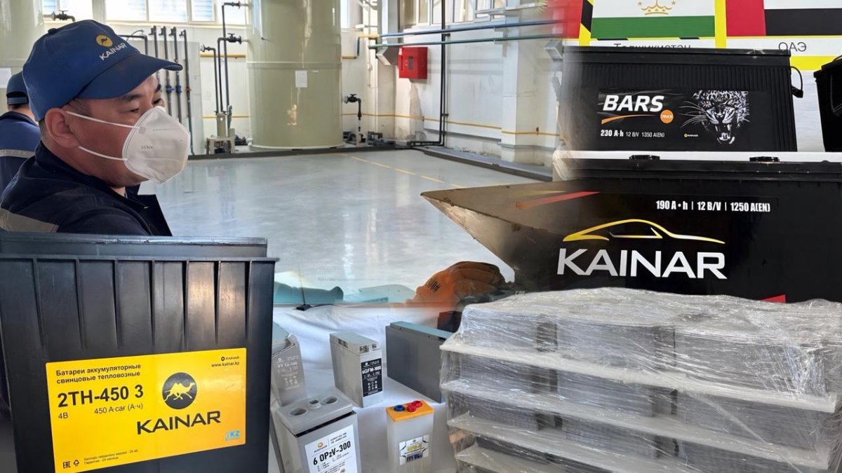 Накопить энергию: как в Талдыкоргане работает аккумуляторный завод «Кайнар-АКБ»