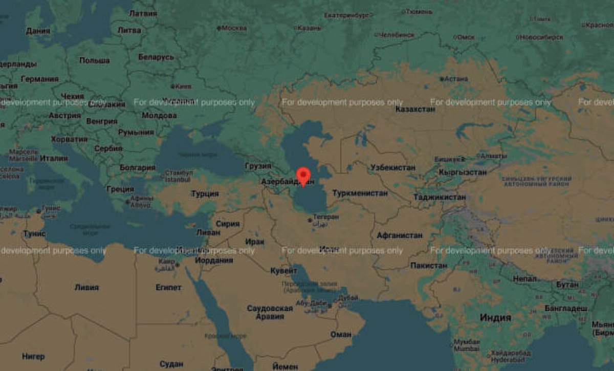 Землетрясение зафиксировали в Каспийском море