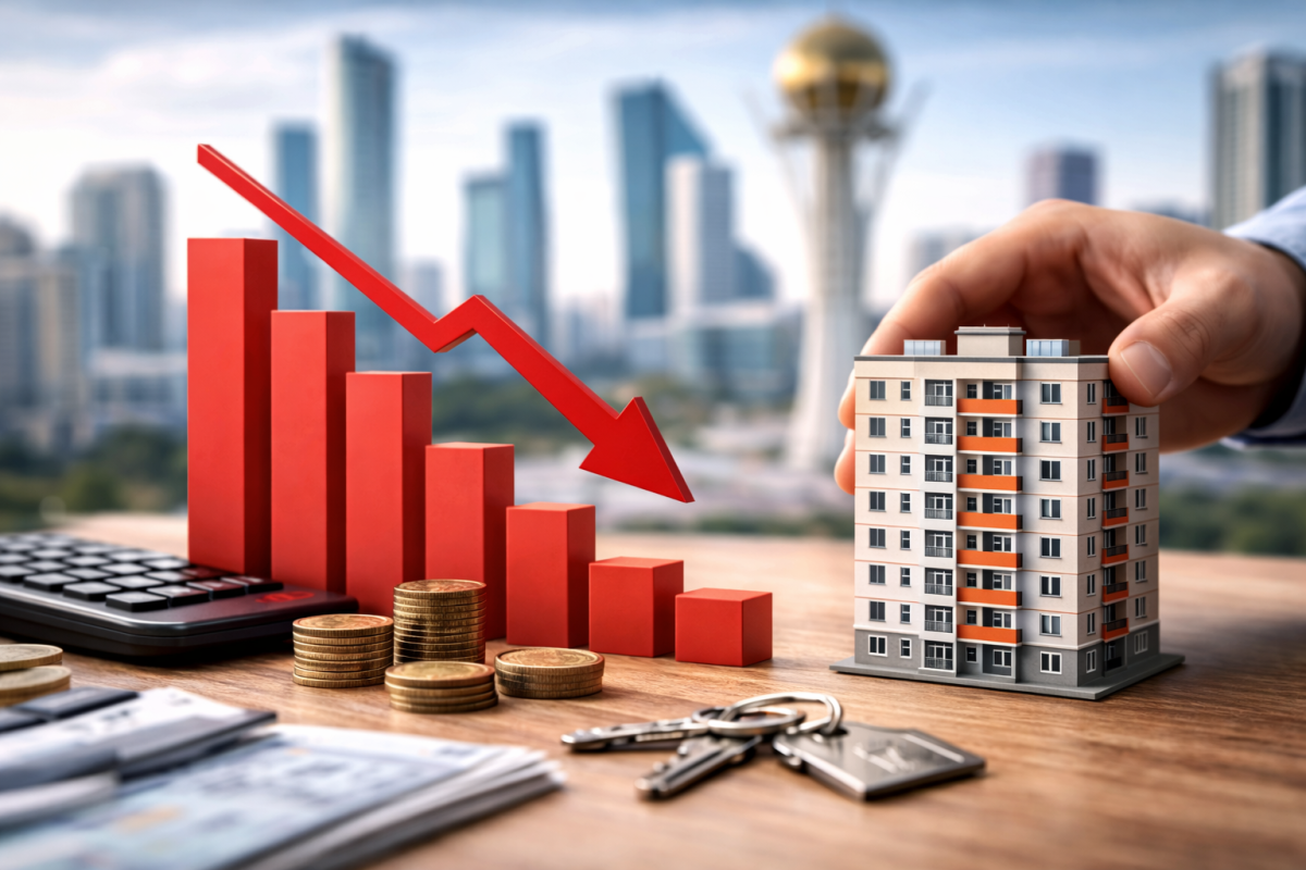 Квартирный бум закончился? В Астане резко сократилось число сделок с жильем